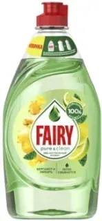 Fairy Pure &amp; Clean Бергамот и Имбирь 450 мл