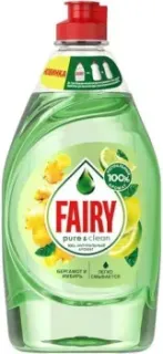 Fairy Pure &amp; Clean Бергамот и Имбирь 650 мл
