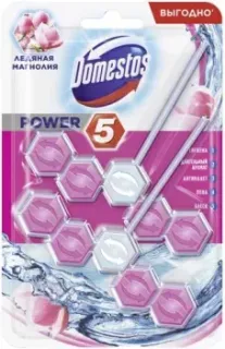 Domestos Power 5 Ледяная магнолия Дуо 2х55 г