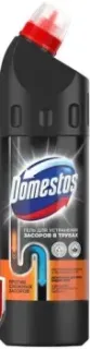 Domestos для устранения засоров в трубах 750 мл