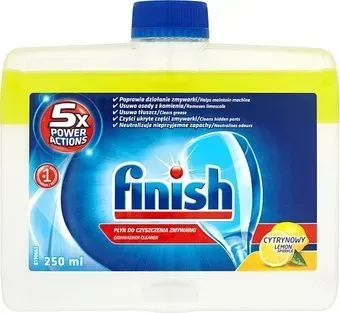 Finish Очиститель для посудомоечных машин Лимон (250 мл)