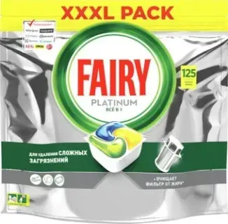 Fairy Platinum Lemon All in 1 (125 шт)