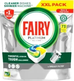 Fairy Platinum Lemon All in 1 (73 шт)