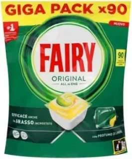 Fairy Original All in One Lemon (90 шт)