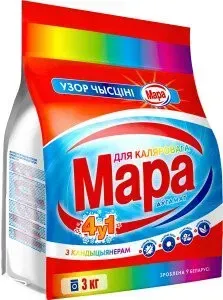 Мара Ўзор чысціні Автомат для цветного белья 4 в 1 3 кг