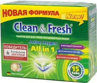 Clean&amp;Fresh All In 1 4660002310031 (15 шт)