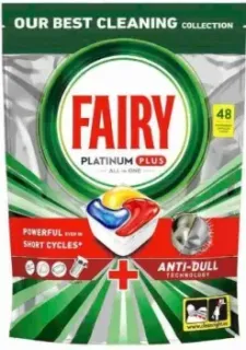 Fairy Platinum Plus Все в 1 Лимон (48 шт)