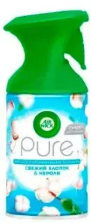 Air Wick Pure 250 мл (свежий хлопок/нероли)