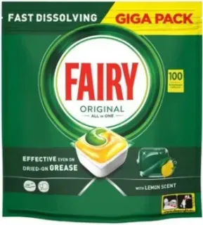 Fairy All in One Original лимон (100 шт)