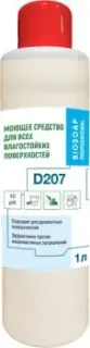 BIOSOAP Моющее средство для всех влагостойких поверхностей D 207 (1 л)