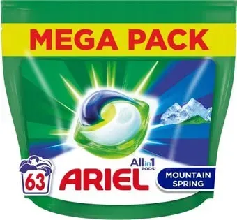 Ariel Все в 1 Горный родник (63 шт)
