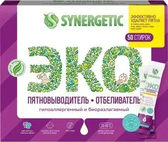 Synergetic Отбеливатель с активным кислородом (50x25 г)