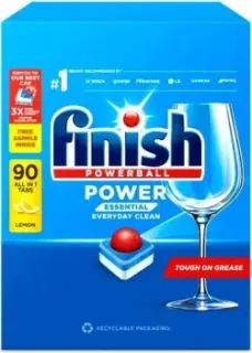 Finish All in 1 Powerball Power Essential лимон (90 шт)