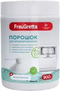 Frau Gretta Экологичный бесфосфатный в банке с мерной ложкой (900 г)