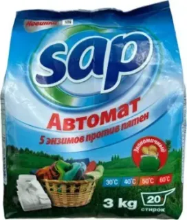sap 5 энзимов против пятен 3 кг