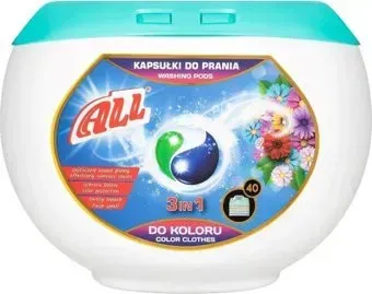 All 3in1 для цветного белья (40 шт)