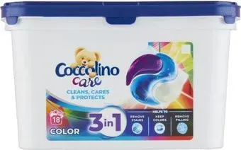 Coccolino 3в1 Color для цветного белья (18 шт)