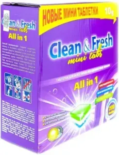 Clean&amp;Fresh All in 1 Mini Tabs (200 шт)