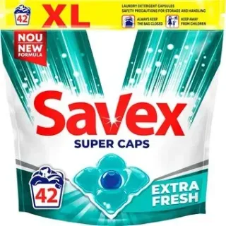 Savex Super Caps Extra Fresh 42шт