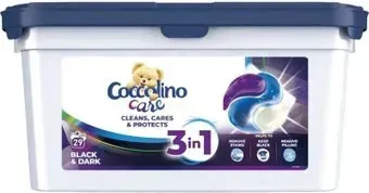 Coccolino 3 в 1 Black &amp; Dark (29 шт)