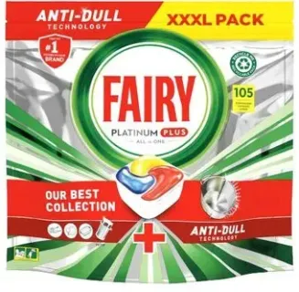 Fairy Platinum Plus Все в 1 (105 шт)
