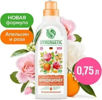 Synergetic Цветущий апельсин и роза 750 мл