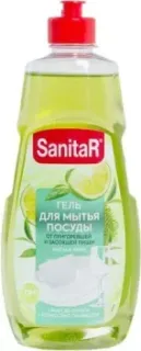 SanitaR от засохшей пищи и жира 450 г (матча и лайм)