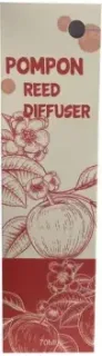 Miniso Pompon Series. Reed Diffuser Colorful Berry Ball 1283 (70 мл)