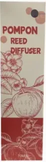 Miniso Pompon Series. Reed Diffuser Cinnamon Apple Tea 1511 (70 мл)