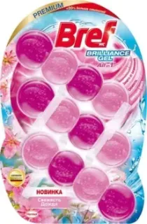 Bref Brilliant Gel Свежесть дождя 3x42 г