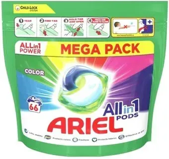 Ariel Все в 1 Pods Color (66 шт)