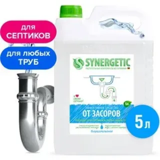 Synergetic От засоров 108500 5 л