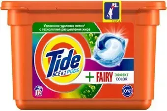 Tide Все в 1 Pods Color Fairy Эффект (12х22.7 г)
