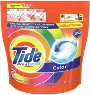 Tide Все в 1 Pods Color (45 шт)