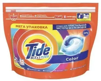 Tide Все в 1 Pods Color (60x24.8 г)