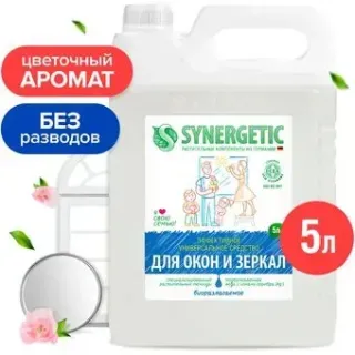 Synergetic для мытья стекол 5 л