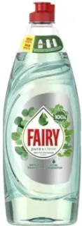 Fairy Pure &amp; Clean Мята И Эвкалипт 650 мл