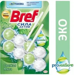 Bref Сила-Актив ProNature Свежая мята 2х50 г