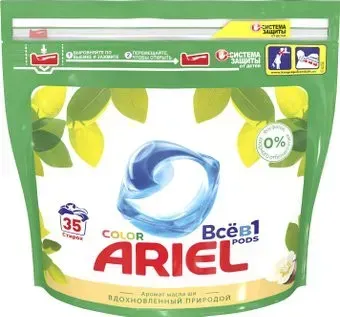 Ariel Все в 1 Аромат масла ши (35 шт)