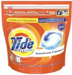 Tide Все в 1 Pods Альпийская свежесть (45x24.8 г)