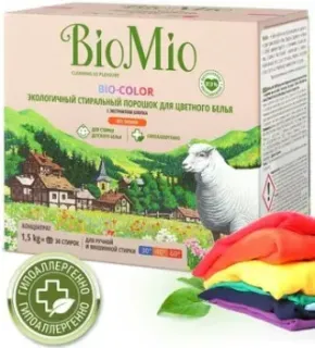 BioMio BIO-Color для цветного белья с экстрактом хлопка 1,5 кг