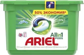Ariel Все в 1 Горный родник (18 шт)
