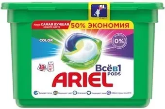 Ariel Все в 1 Pods Color (18 шт)
