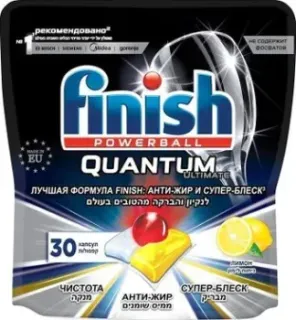 Finish PowerBall Quantum Ultimate Лимон дойпак (30 шт)