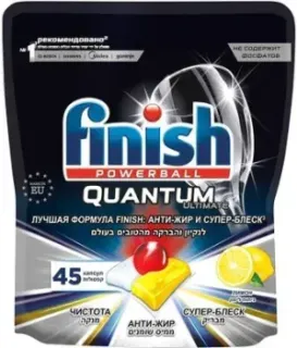 Finish PowerBall Quantum Ultimate Лимон дойпак (45 шт)