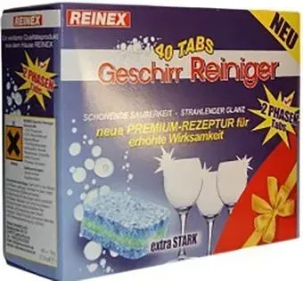 Reinex Geschirr Reiniger 40 шт