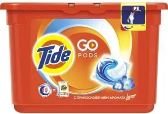 Tide все в 1 с ароматом Lenor Color (15 шт)
