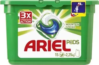 Ariel Все в 1 Горный родник (15 шт)
