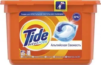 Tide Все в 1 Pods Альпийская свежесть (15х25.2 г)