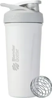 Blender Bottle Strada Stainless Steel Full Color BB-STSS-FCWH (белый)
